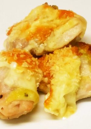 お弁当に！鶏もも肉のわさびマヨチーズ焼き-レシピのメイン写真