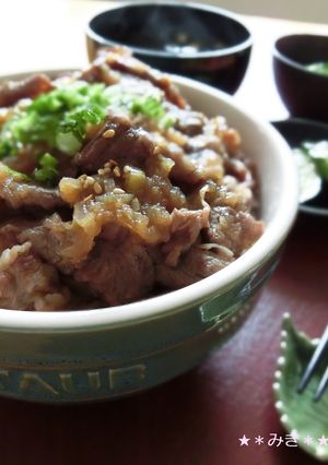 母の味☆ご飯がすすむ♪うちの焼肉丼-レシピのメイン写真
