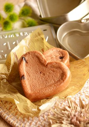 ハートのダブルチョコレートマフィン-レシピのメイン写真