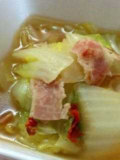 簡単副菜*白菜ベーコン煮-レシピのメイン写真