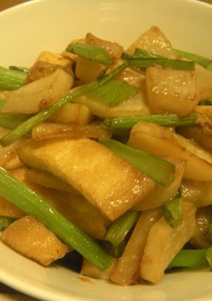 かぶと油揚げの炒めもの！-レシピのメイン写真