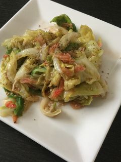 万能惣菜!キャベツと桜海老の炒め物-レシピのメイン写真