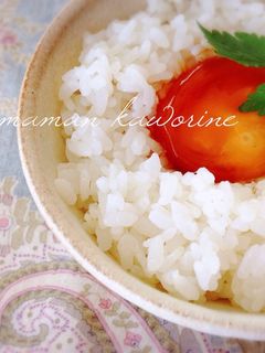 贅沢卵かけご飯☆彡漬け卵で。-レシピのメイン写真