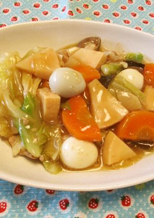 簡単、八宝菜（こってり味版）-レシピのメイン写真