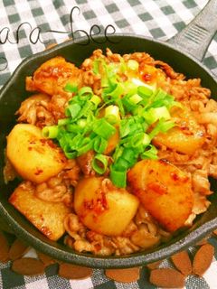 長いもと豚コマの香ばし醤油食べラー炒め-レシピのメイン写真