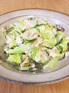サラダ◎キャベツとツナの味噌マヨサラダ-レシピのメイン写真