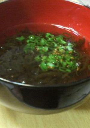 簡単すぎ?★もずくスープ-レシピのメイン写真