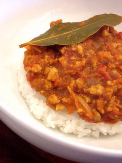 簡単!水なしトマトのキーマカレー-レシピのメイン写真