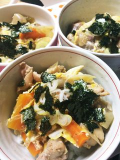 うちの親子丼-レシピのメイン写真