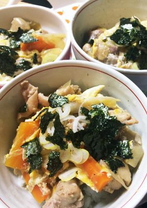 うちの親子丼-レシピのメイン写真