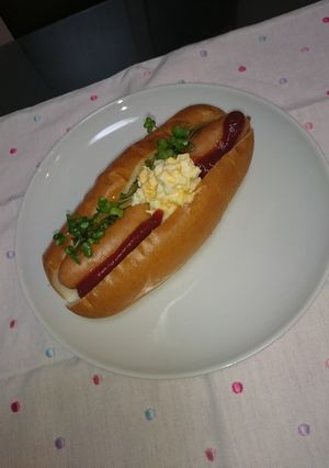 ごてあらポー!たまごサラダホットドッグ☆-レシピのメイン写真