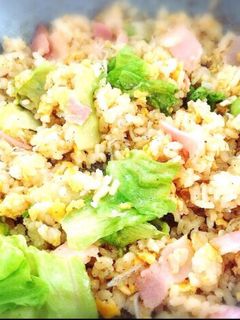 レタスチャーハン-レシピのメイン写真