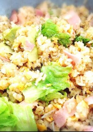 レタスチャーハン-レシピのメイン写真