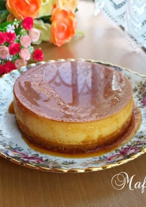 簡単!プリンケーキ(動画付)-レシピのメイン写真