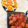 モッツァレラ入り 肉団子のトマト煮