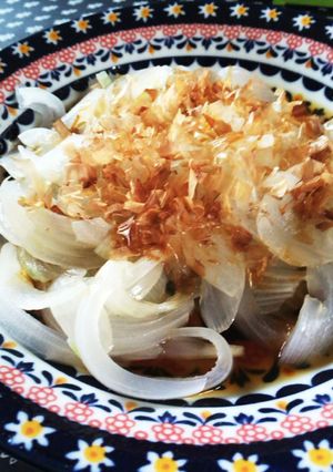 新玉ねぎのレンジで簡単サラダ-レシピのメイン写真