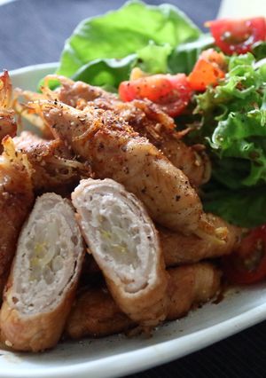 楽チン焼き肉のタレで♪ もやしの豚肉巻き-レシピのメイン写真