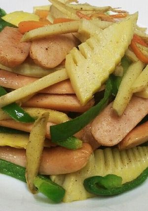 竹の子カレーなる野菜炒め-レシピのメイン写真