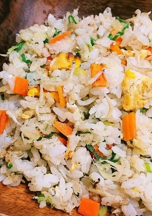 めんつゆで簡単♪しらすのチャーハン-レシピのメイン写真