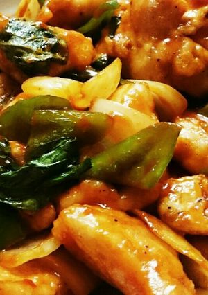 簡単☆うちの鶏のケチャップ炒め-レシピのメイン写真