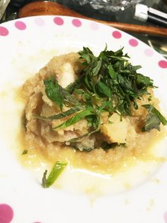 ささみのさっぱりみぞれ煮-レシピのメイン写真