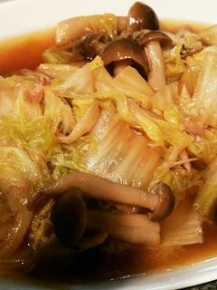 簡単スピードクッキング白菜のシーチキン煮-レシピのメイン写真