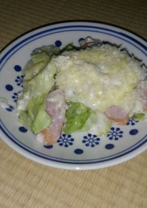 春キャベツとウインナーのグラタン-レシピのメイン写真