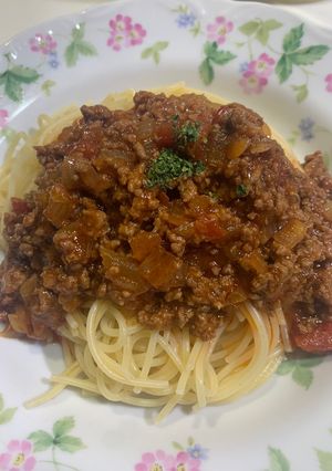 簡単　ミートスパゲッティ-レシピのメイン写真