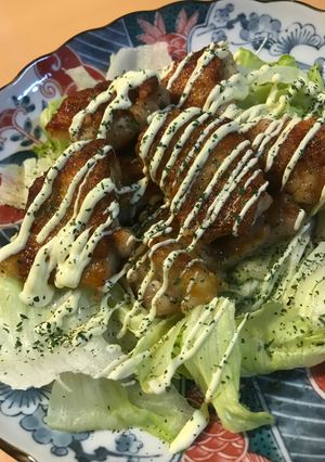 シンプル揚げ焼●鶏もも肉のマヨかけ揚げ焼き-レシピのメイン写真