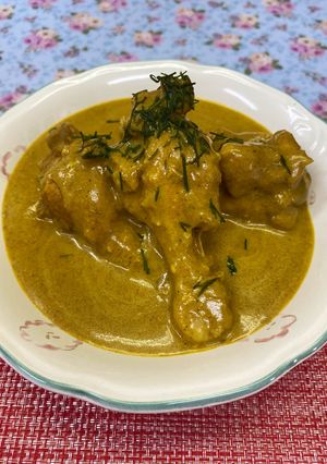 炊飯器で！手羽元のココナッツミルクカレー-レシピのメイン写真