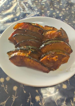 かぼちゃの醤油バター-レシピのメイン写真