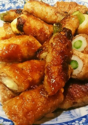 ちくわのボリューム肉巻き-レシピのメイン写真