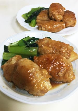 お弁当にも。筍の肉巻きオイスターソテー-レシピのメイン写真