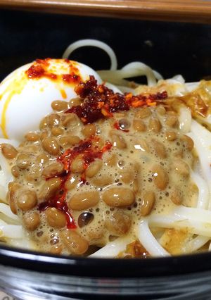 納豆うどん-レシピのメイン写真