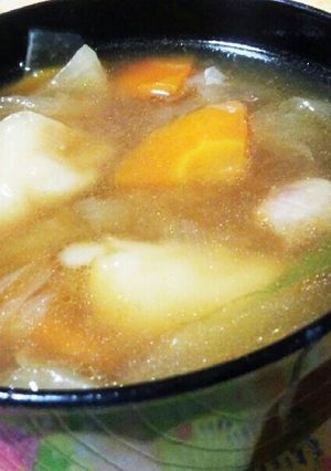 野菜タップリ☆☆すいとん汁-レシピのメイン写真