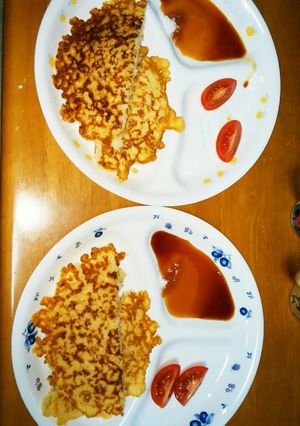 冷ご飯でフレンチごはん（ご飯のおやき）-レシピのメイン写真