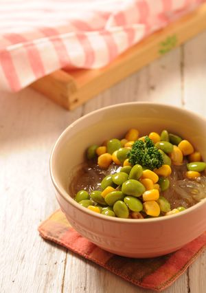 ところてんの浸し豆トッピング-レシピのメイン写真