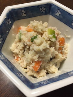 鶏そぼろ卯の花-レシピのメイン写真