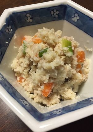 鶏そぼろ卯の花-レシピのメイン写真