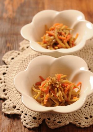 ごぼうの胡麻だれサラダ-レシピのメイン写真