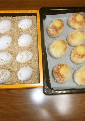 もみがら風たまごパン-レシピのメイン写真