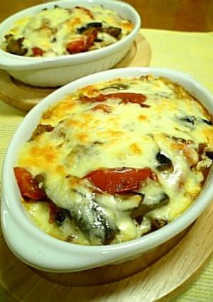 麻婆で♪なすとトマトのペンネグラタン-レシピのメイン写真