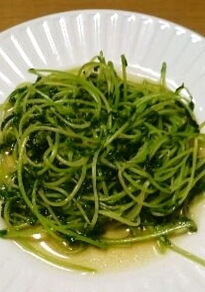 簡単!豆苗炒め-レシピのメイン写真