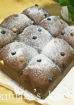ふんわり幸せ♡ココアのちぎりパン-レシピのメイン写真
