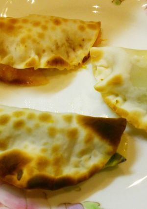 餃子の皮で巻いてトースト 一番人気は?-レシピのメイン写真