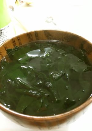 超簡単！！紙コップワカメスープ② 携帯可-レシピのメイン写真