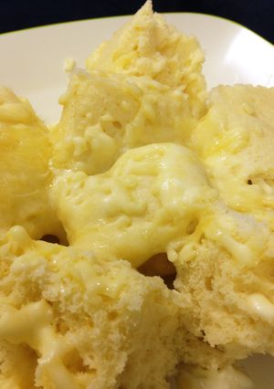 蒸しパン アレンジ とろ〜りチーズ-レシピのメイン写真