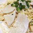 筍と長ネギのさっぱりクリームパスタ