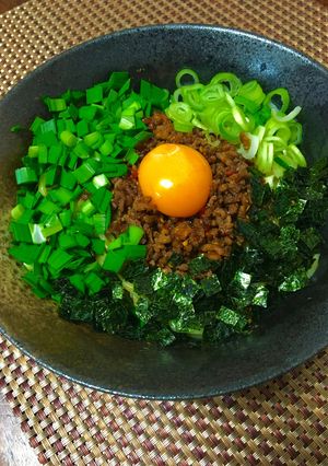 麺屋はなびコピー！台湾混ぜそば-レシピのメイン写真
