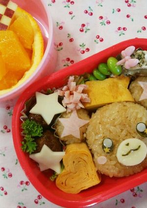 キャラ弁☆プリキュア☆モフルン-レシピのメイン写真